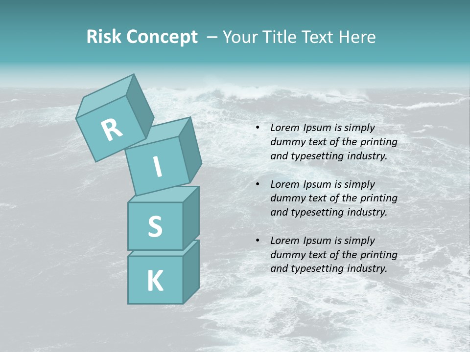 Extreme Wind Cloudy PowerPoint Template