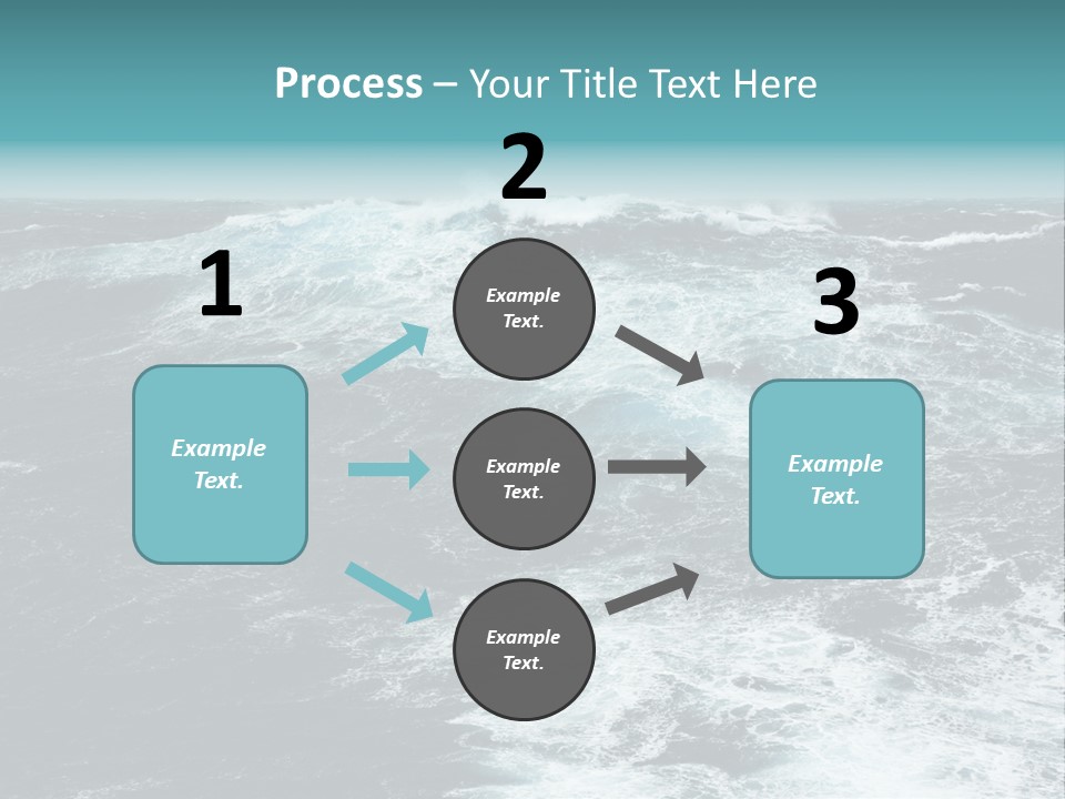 Extreme Wind Cloudy PowerPoint Template