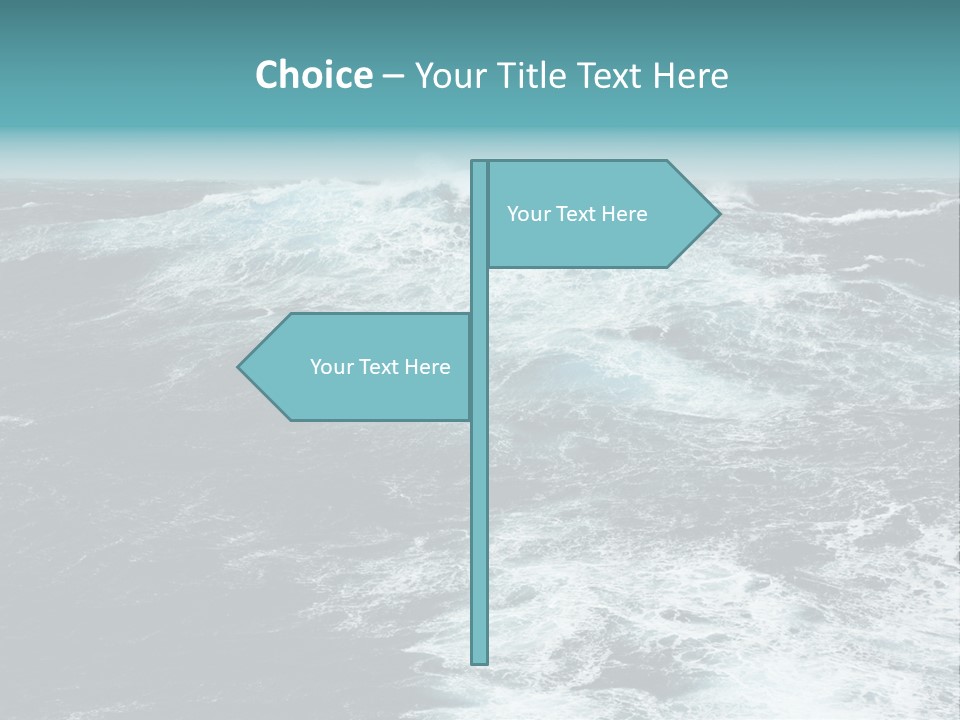 Extreme Wind Cloudy PowerPoint Template
