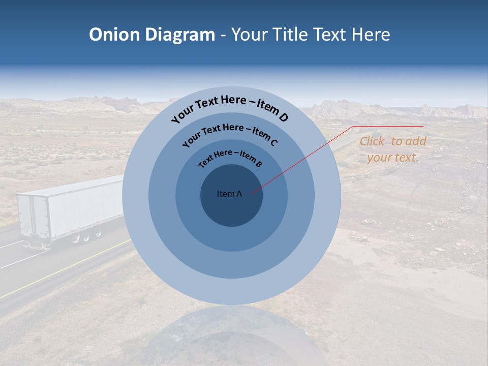 Road Asphalt Transport PowerPoint Template