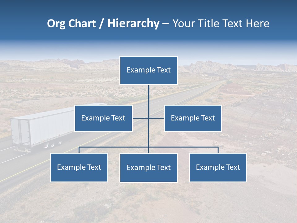 Road Asphalt Transport PowerPoint Template