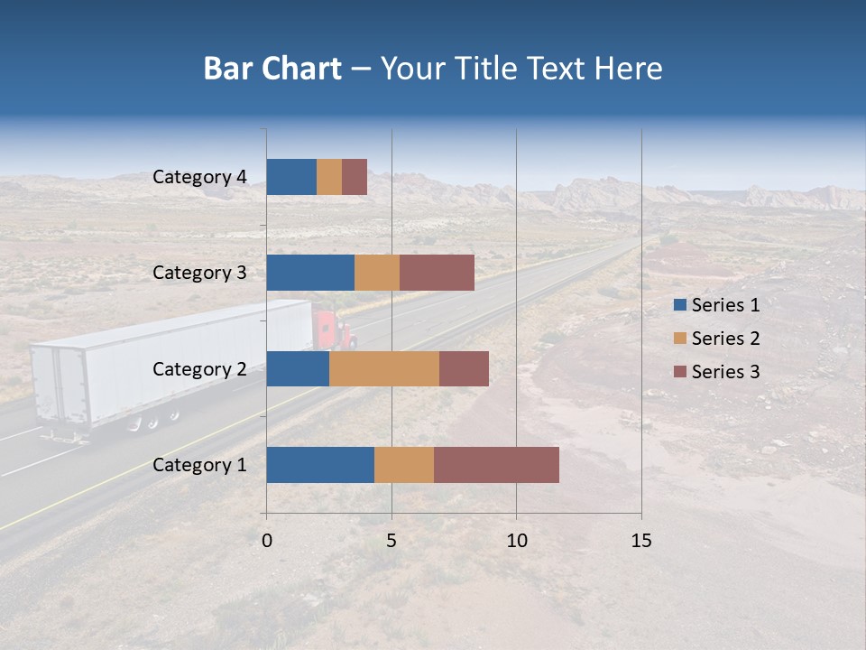 Road Asphalt Transport PowerPoint Template