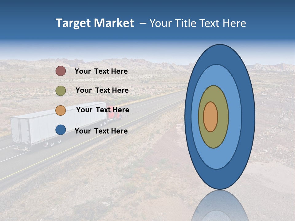 Road Asphalt Transport PowerPoint Template