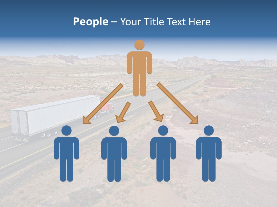 Road Asphalt Transport PowerPoint Template