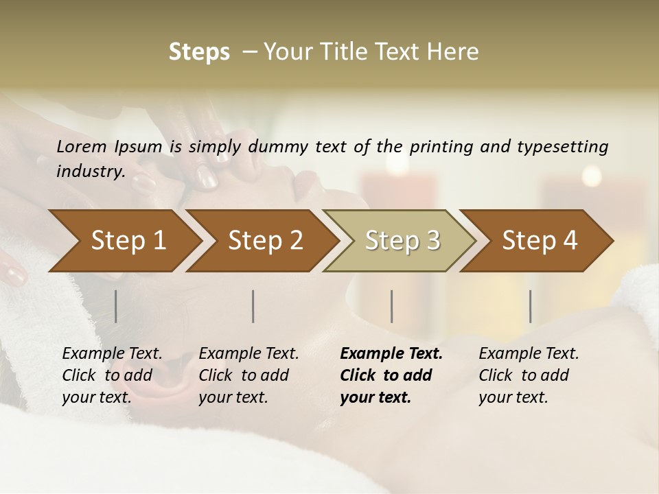 Therapist Sexy Tranquil PowerPoint Template