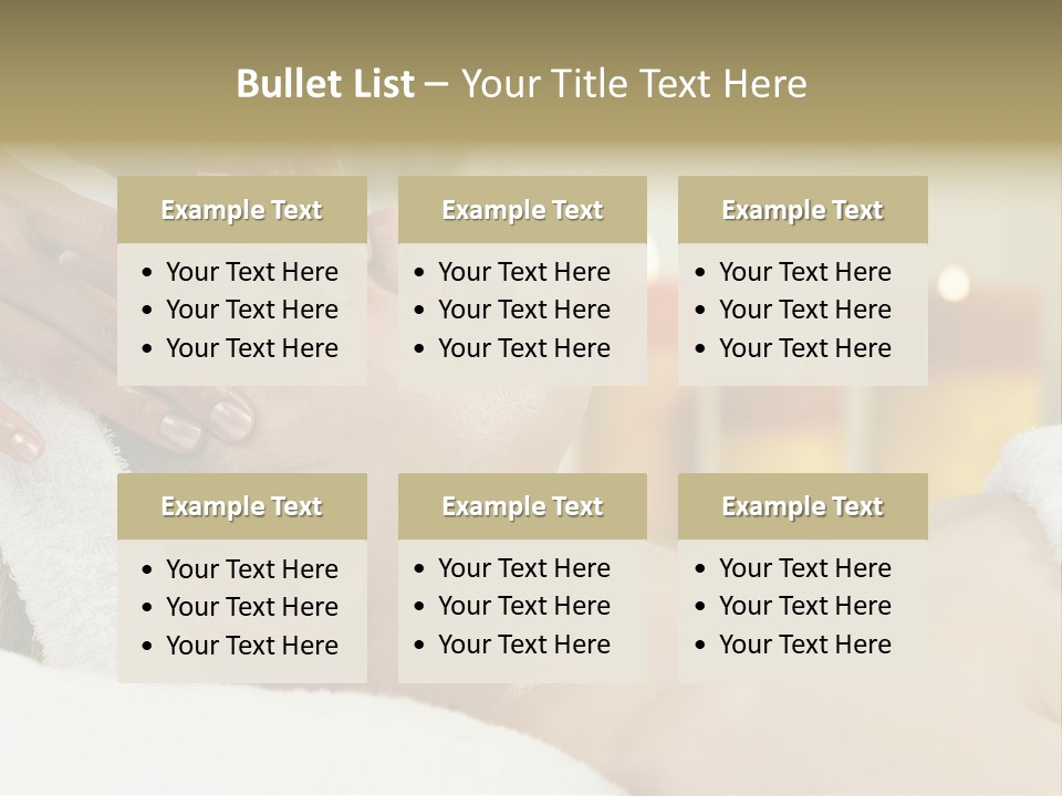 Therapist Sexy Tranquil PowerPoint Template