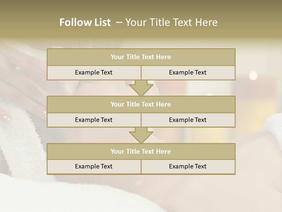 Therapist Sexy Tranquil PowerPoint Template