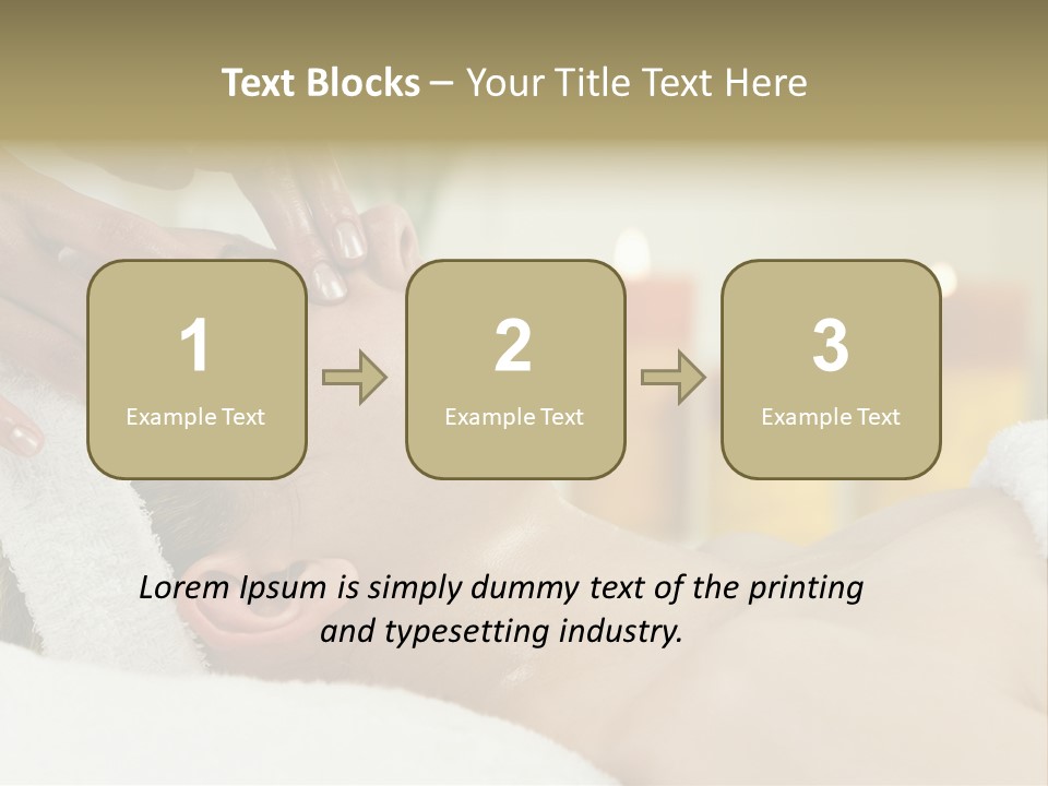 Therapist Sexy Tranquil PowerPoint Template