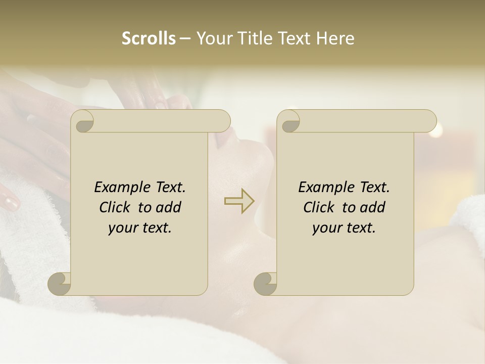Therapist Sexy Tranquil PowerPoint Template