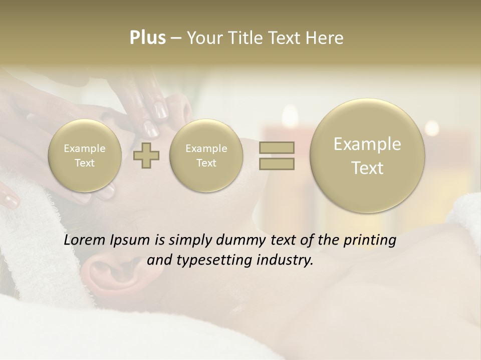 Therapist Sexy Tranquil PowerPoint Template