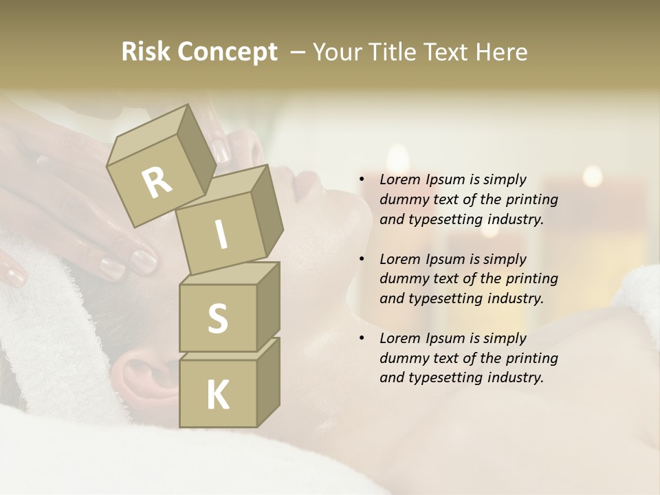 Therapist Sexy Tranquil PowerPoint Template