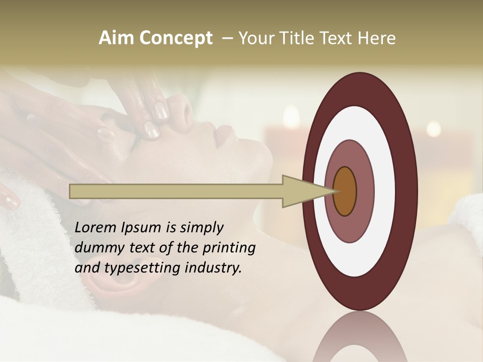 Therapist Sexy Tranquil PowerPoint Template