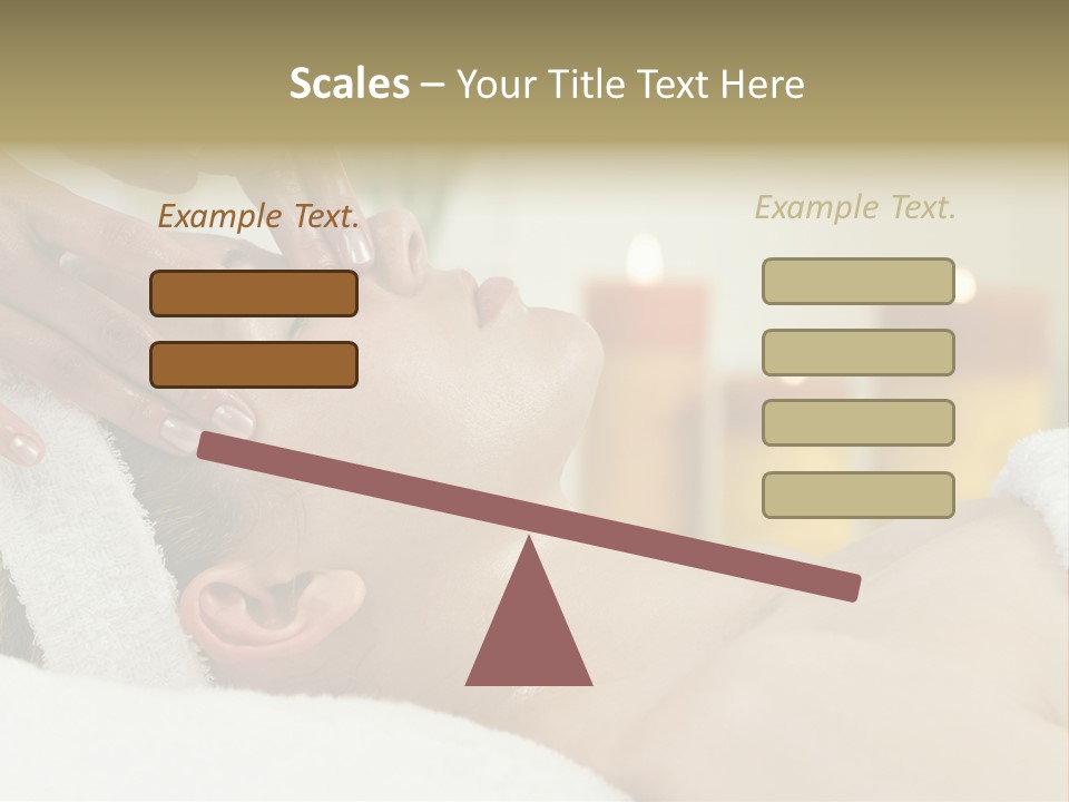 Therapist Sexy Tranquil PowerPoint Template
