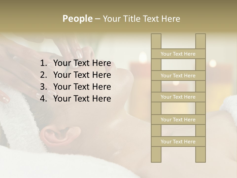 Therapist Sexy Tranquil PowerPoint Template