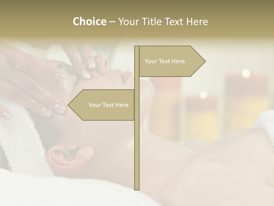 Therapist Sexy Tranquil PowerPoint Template