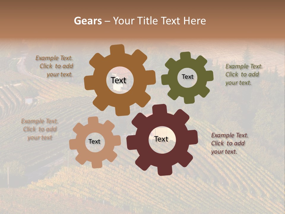 Hanging Rug Tapestry PowerPoint Template