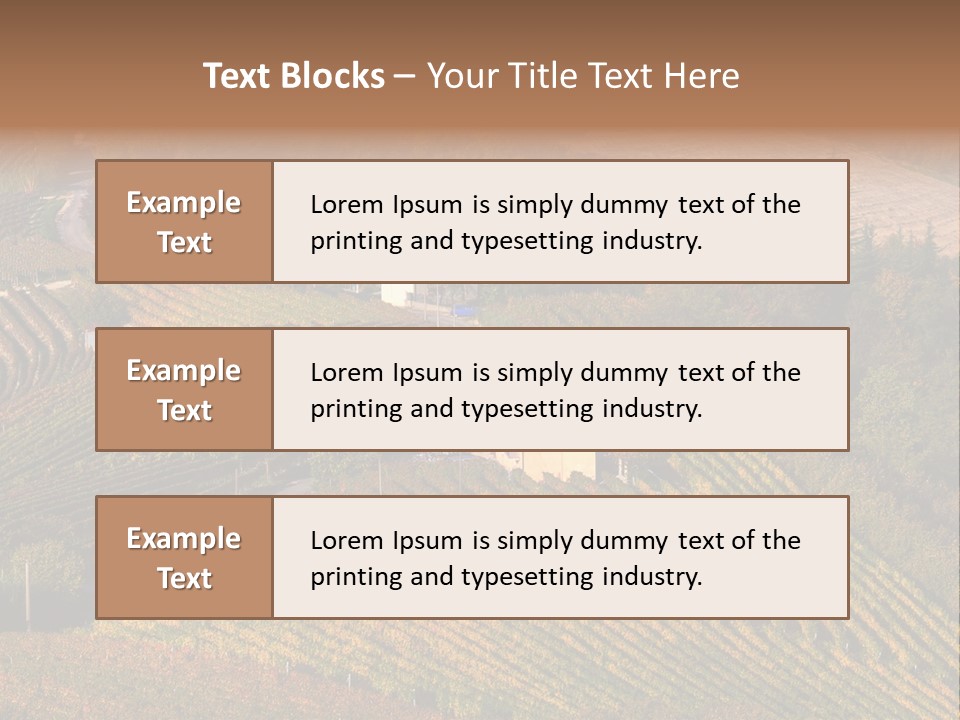 Hanging Rug Tapestry PowerPoint Template