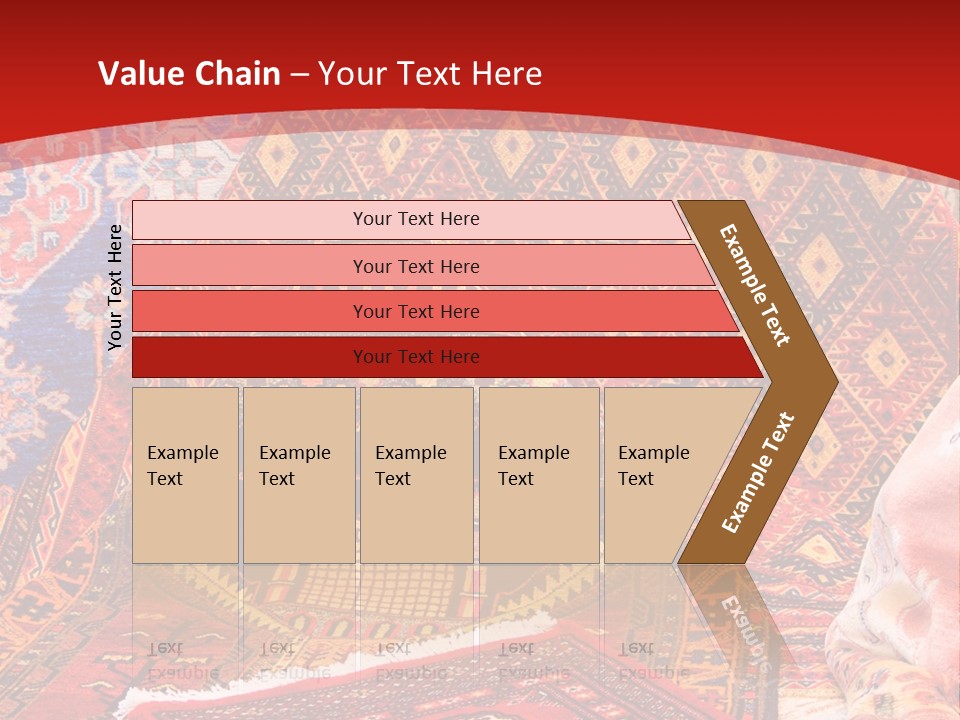 Hanging Rug Tapestry PowerPoint Template