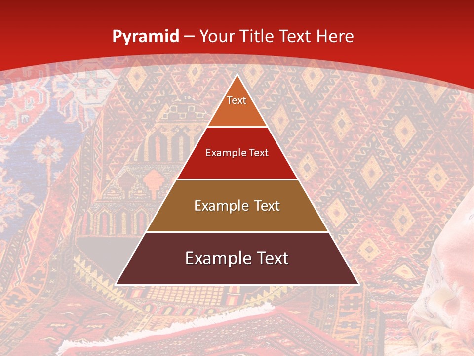 Hanging Rug Tapestry PowerPoint Template