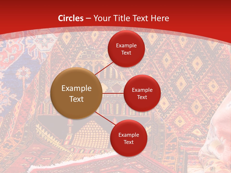 Hanging Rug Tapestry PowerPoint Template