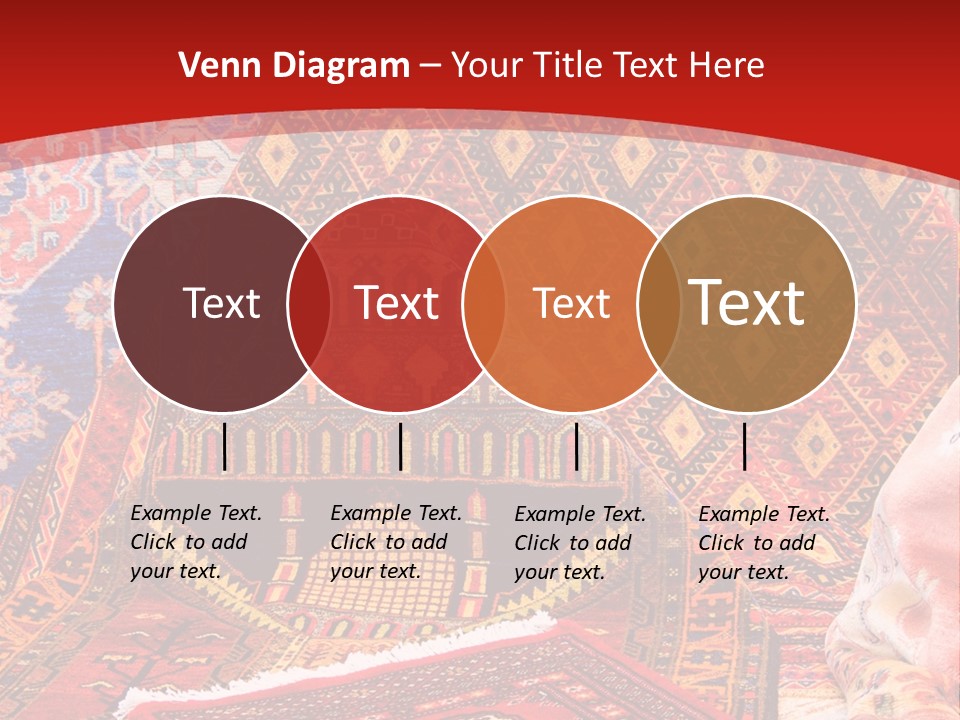 Hanging Rug Tapestry PowerPoint Template