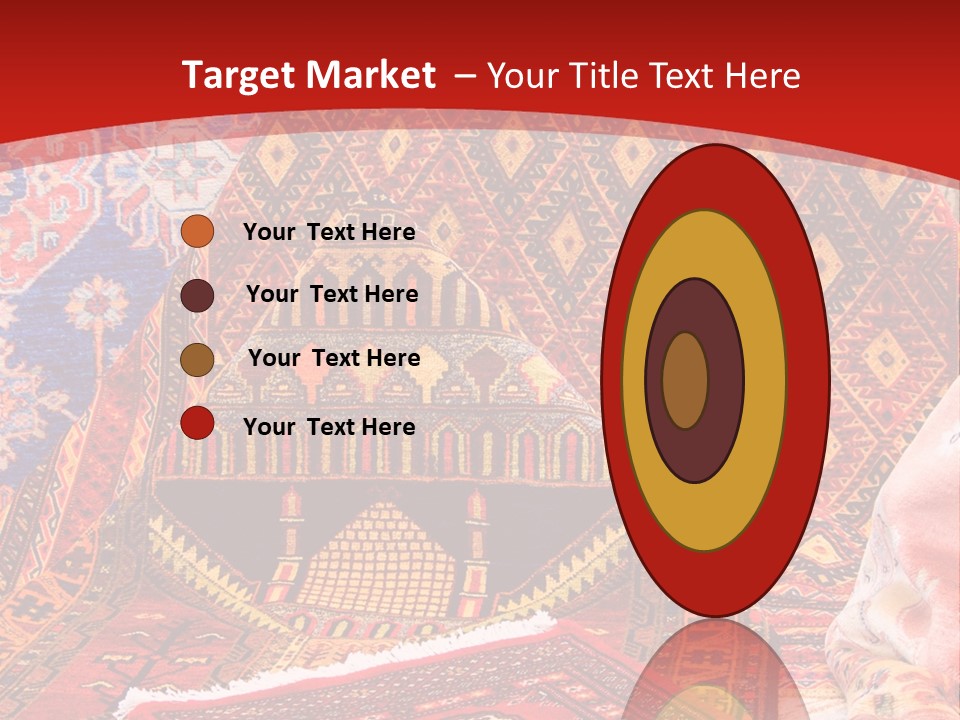 Hanging Rug Tapestry PowerPoint Template