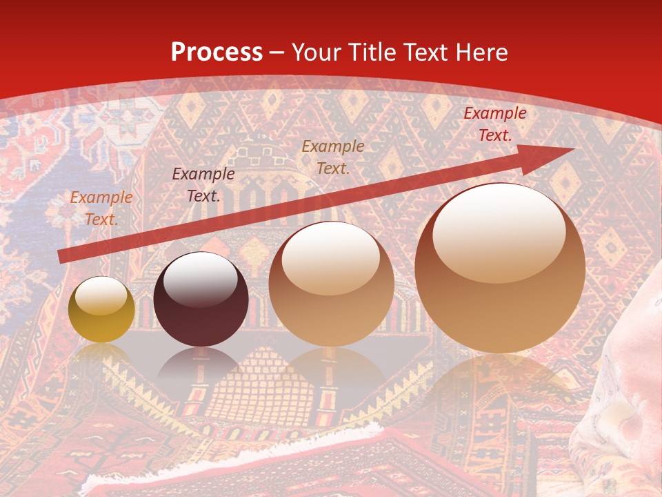 Hanging Rug Tapestry PowerPoint Template