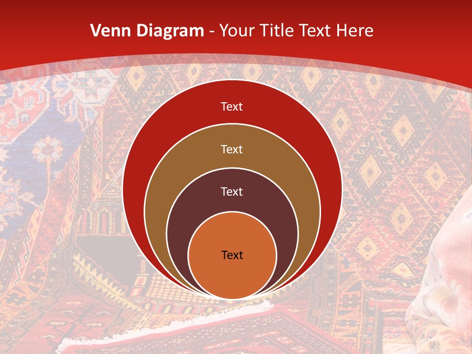 Hanging Rug Tapestry PowerPoint Template