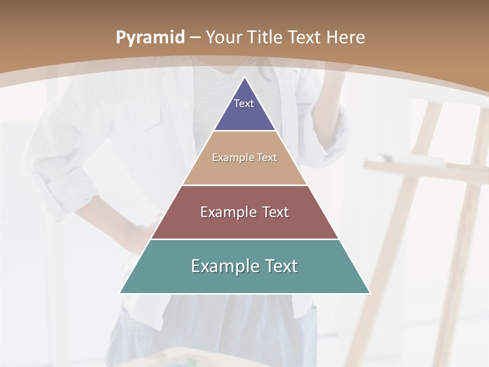 Text Message Wooden Mobile Phone PowerPoint Template