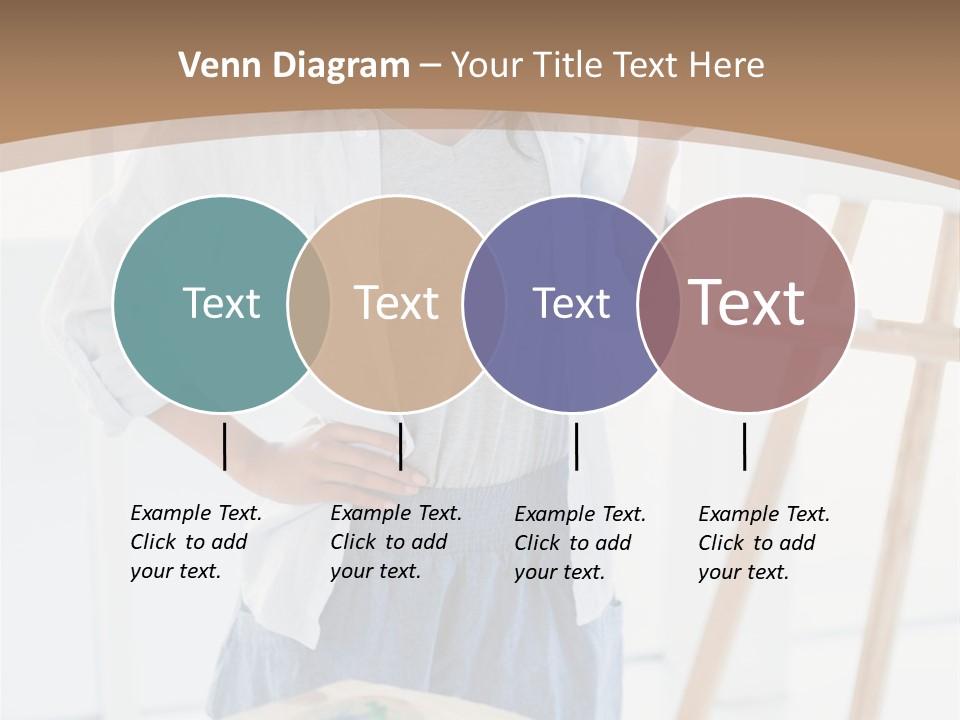 Text Message Wooden Mobile Phone PowerPoint Template