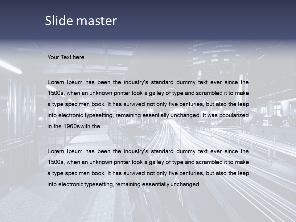 Laundry Generated White PowerPoint Template