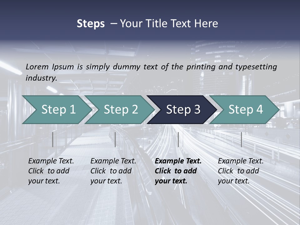 Laundry Generated White PowerPoint Template