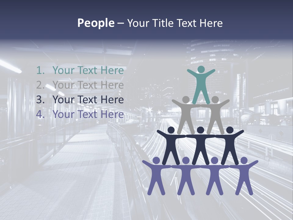 Laundry Generated White PowerPoint Template