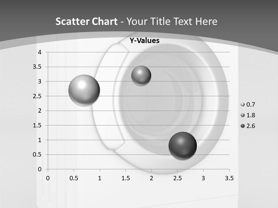Laundry Generated White PowerPoint Template
