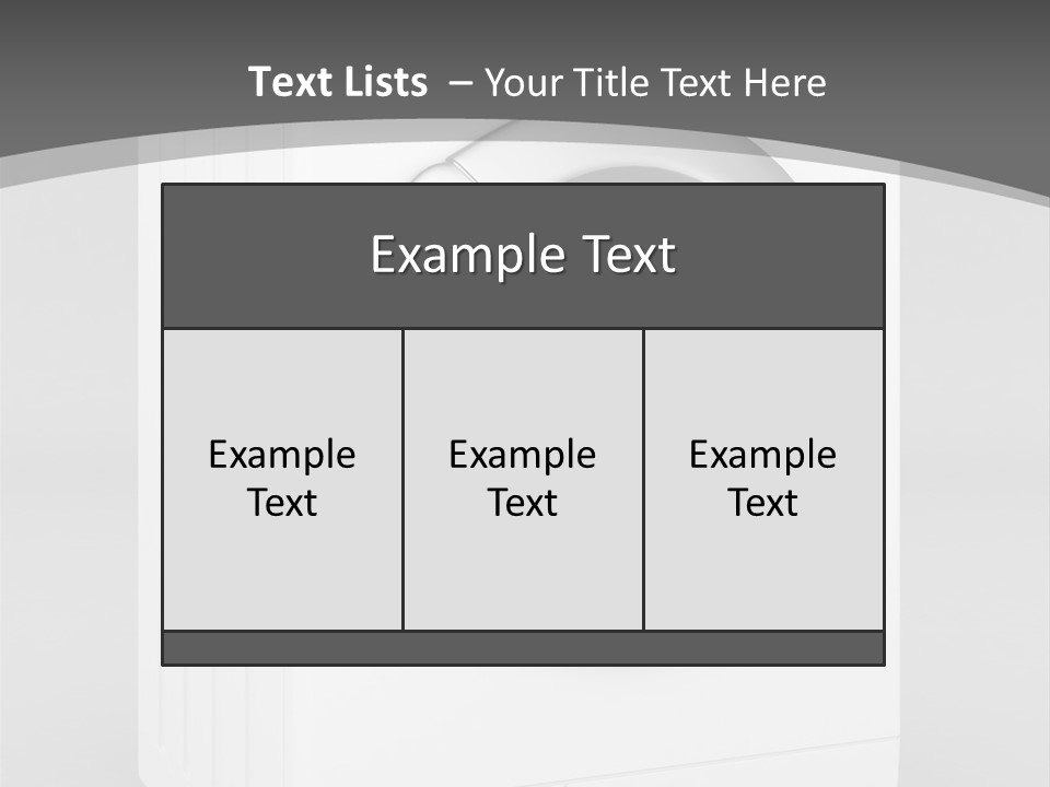 Laundry Generated White PowerPoint Template