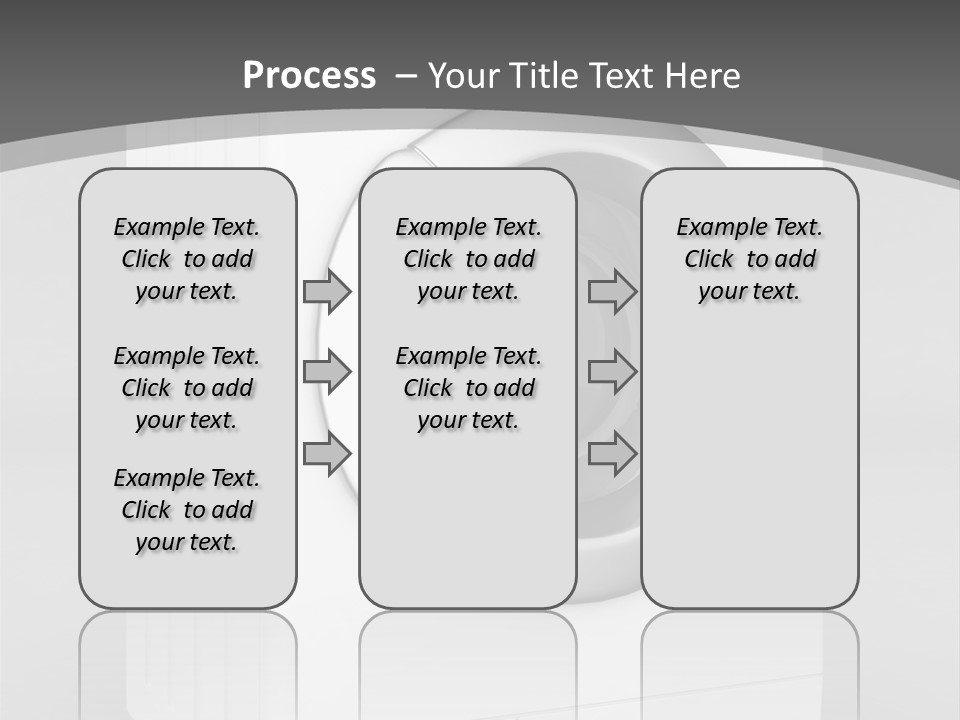 Laundry Generated White PowerPoint Template