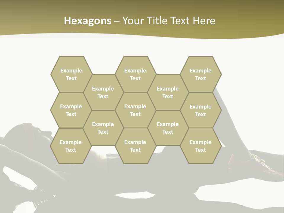 White Fitness Young PowerPoint Template