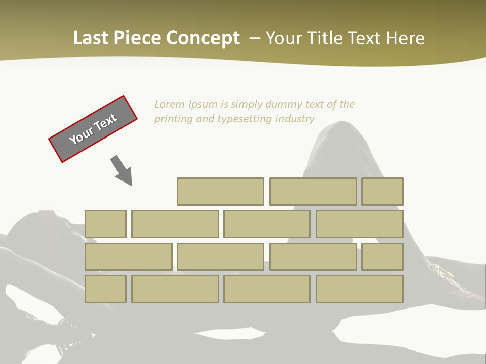 White Fitness Young PowerPoint Template