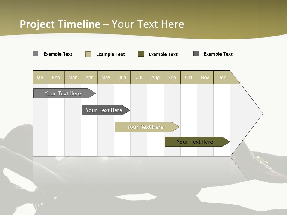 White Fitness Young PowerPoint Template