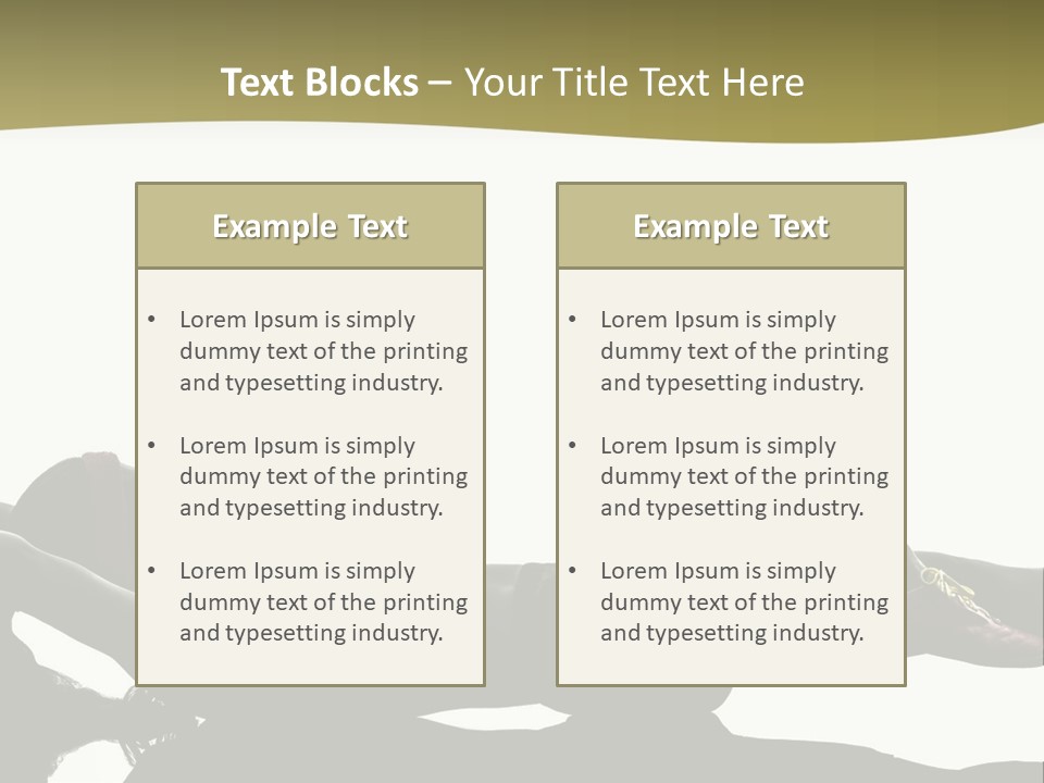 White Fitness Young PowerPoint Template