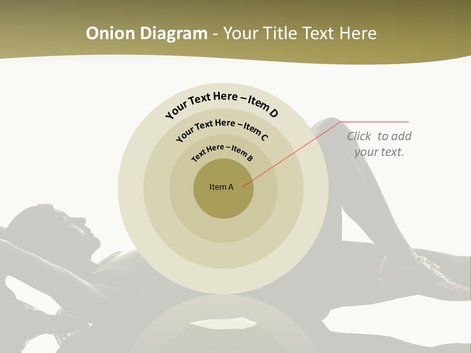 White Fitness Young PowerPoint Template