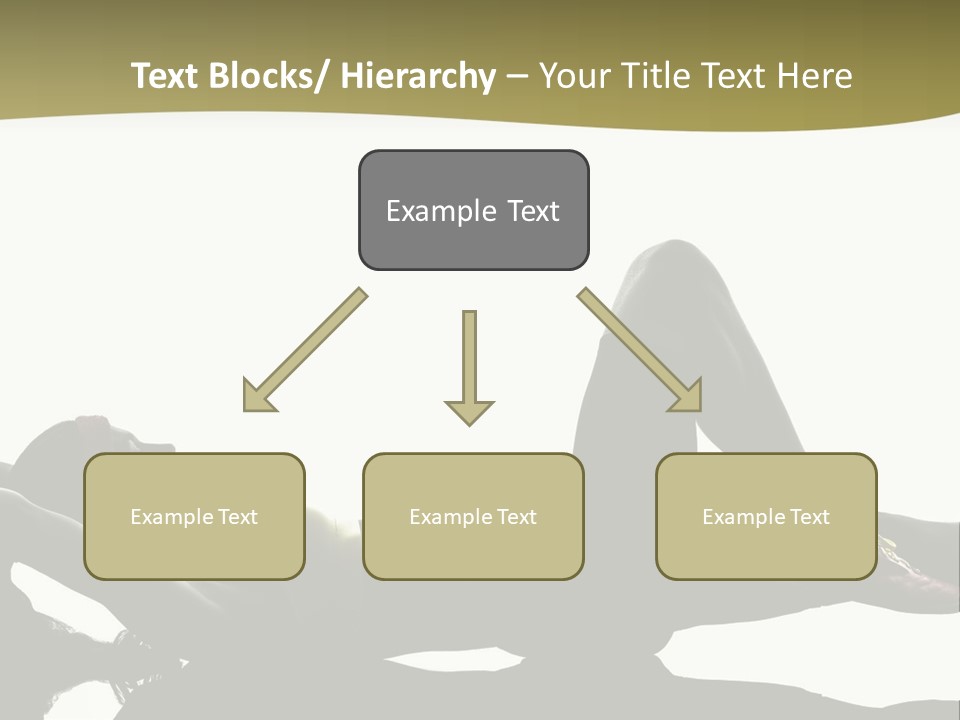 White Fitness Young PowerPoint Template