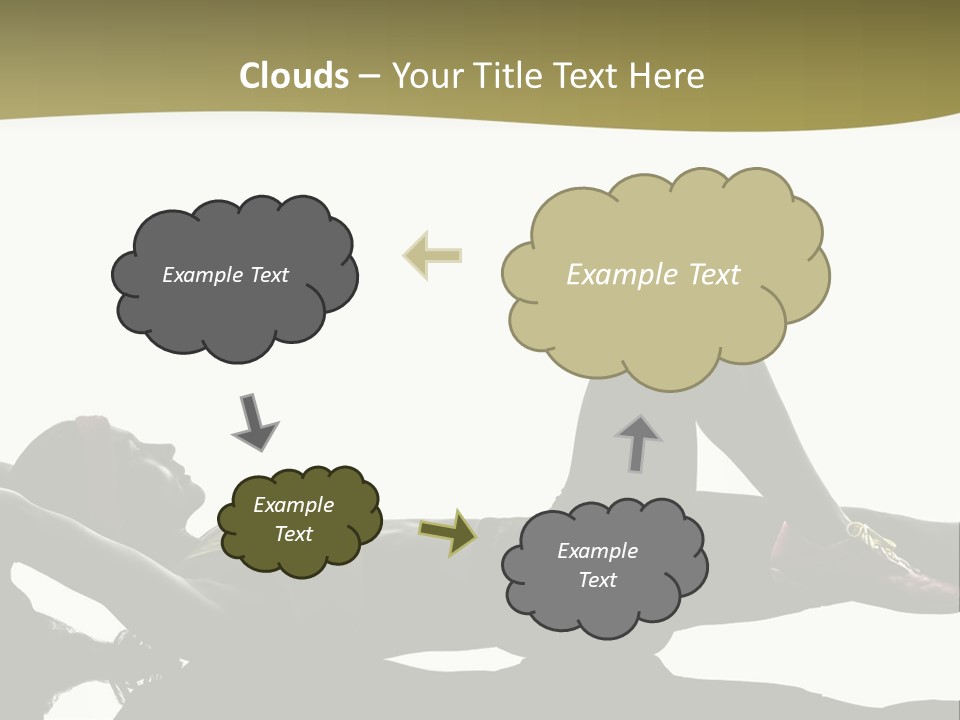 White Fitness Young PowerPoint Template