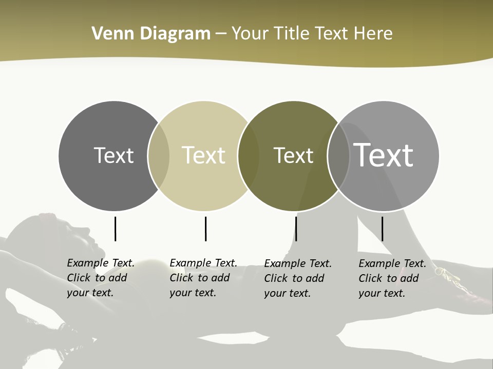 White Fitness Young PowerPoint Template