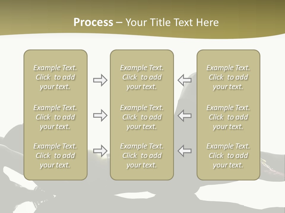 White Fitness Young PowerPoint Template