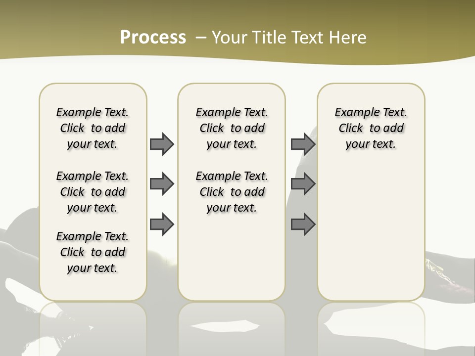 White Fitness Young PowerPoint Template