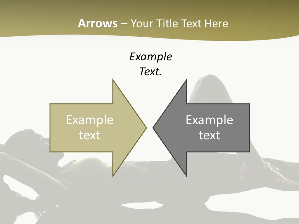 White Fitness Young PowerPoint Template