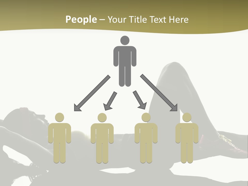 White Fitness Young PowerPoint Template