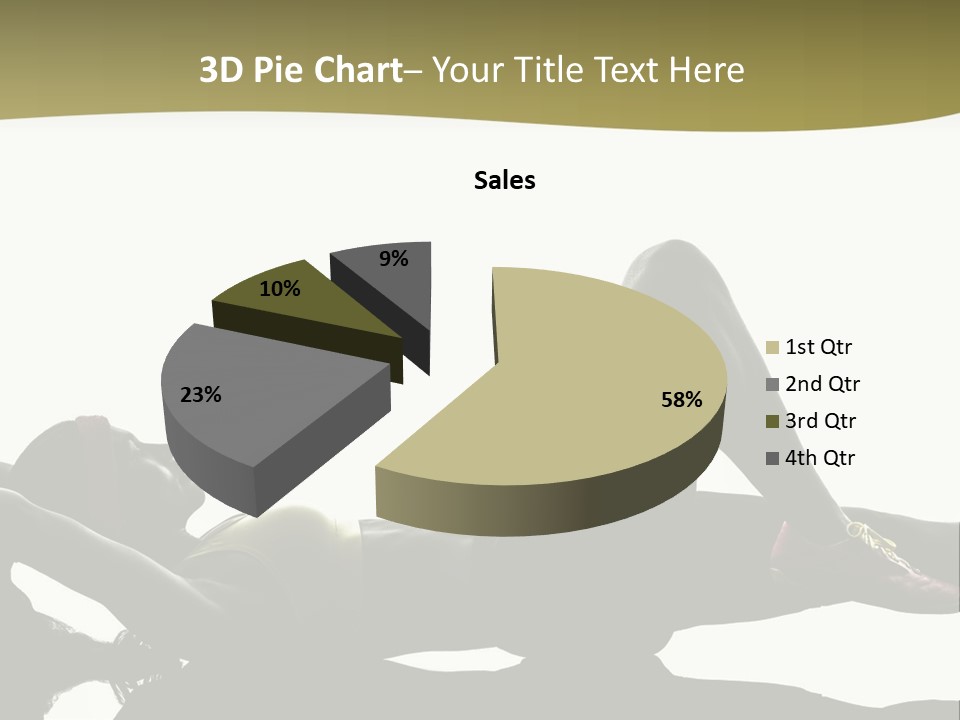 White Fitness Young PowerPoint Template