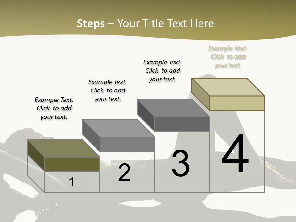 White Fitness Young PowerPoint Template